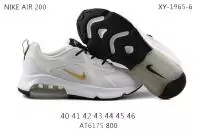 nike air max 200 2019 og pas cher white